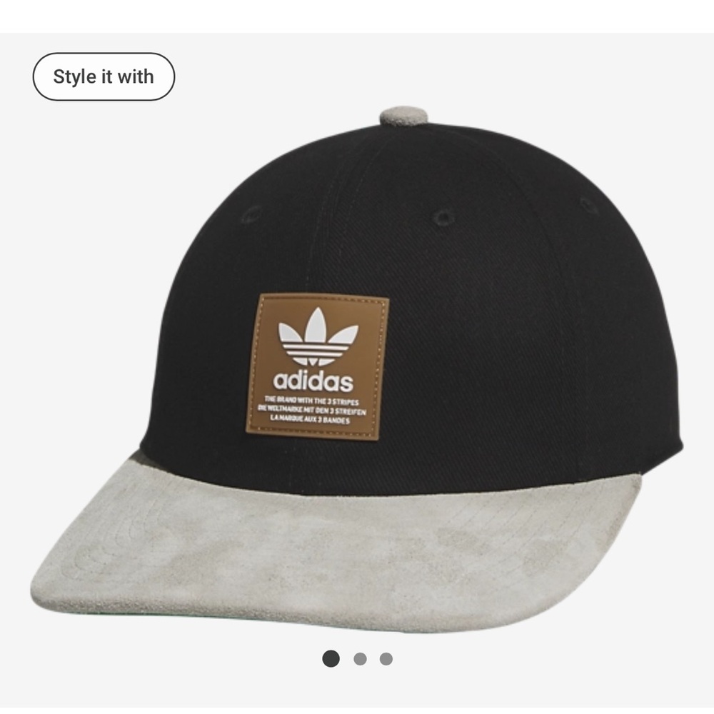 NWOT Adidas Originals Terrace Strapback Hat Baseball Cap One Size
